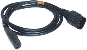 Extension Cord,  4.5ft. IEC C13 to C14